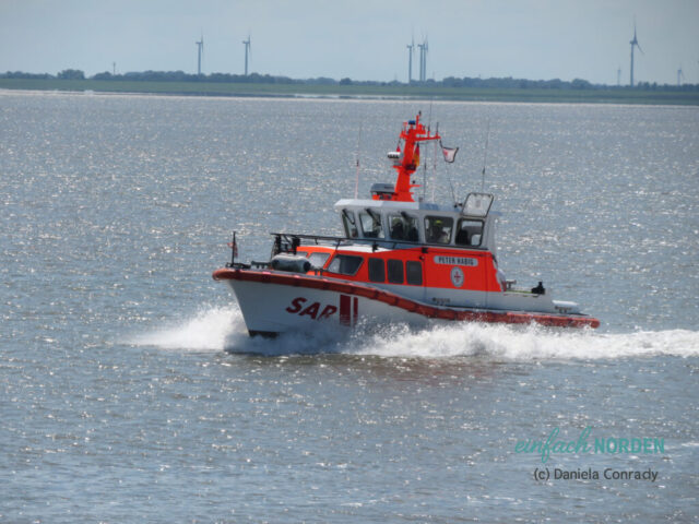 Rettungsboot Peter Habig auf See