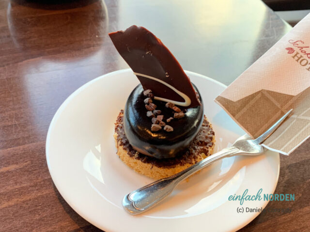 Dessert aus Schokolade